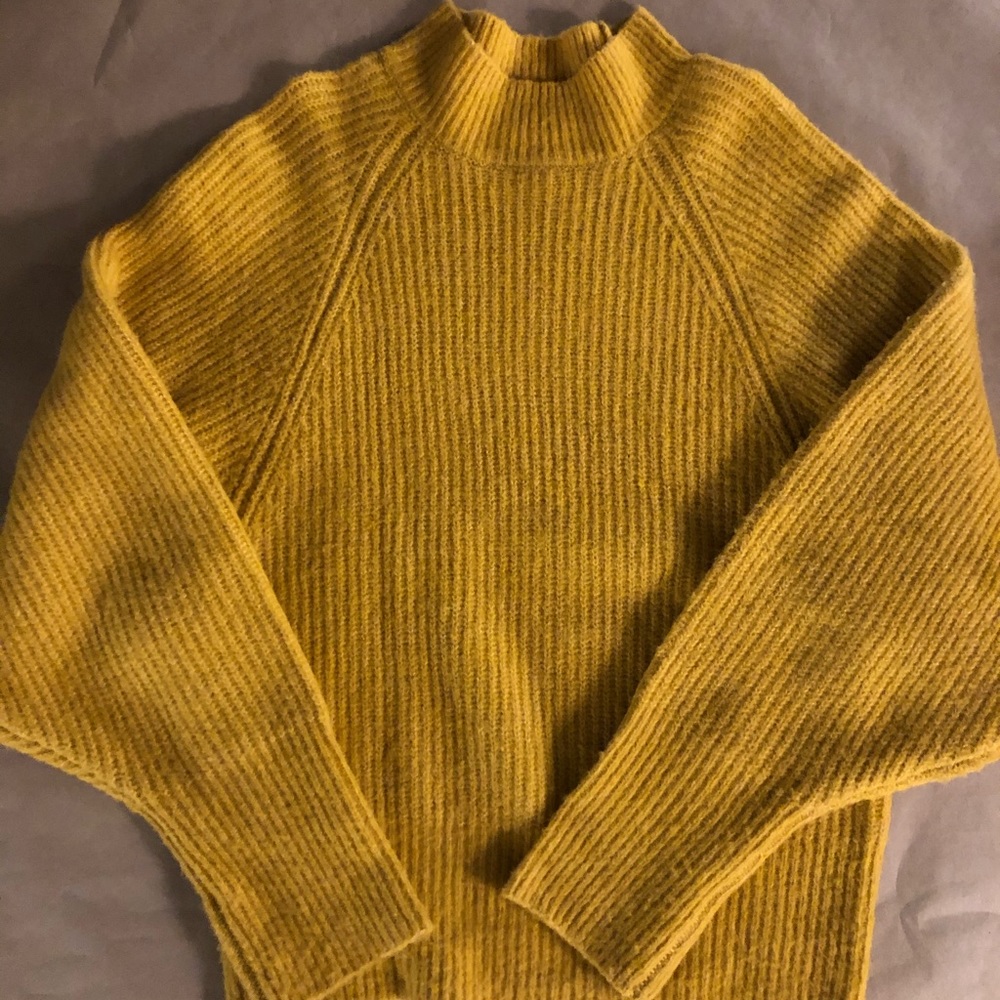 Ruby Moon Mustard Sweater